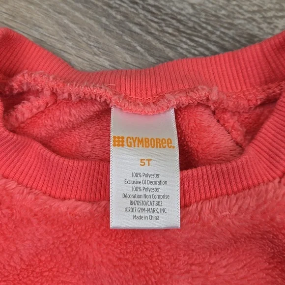 Gymboree Coral and Light Blue Owl Fleece Set - Picture 3 of 7